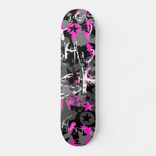 Starry Scene Kid Skateboard Deck (Vorderseite)