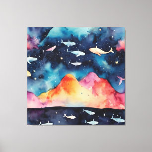 Starry Seascape Leinwanddruck