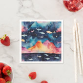 Starry Seascape Serviette (Beispiel)