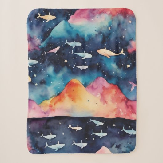 Starry Seascape Sherpadecke (Vorderseite)