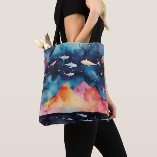 Starry Seascape Tasche (Von Nahem)