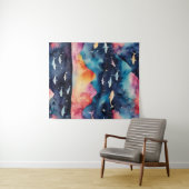 Starry Seascape Wandteppich (Beispiel (Horizontal))