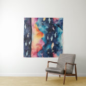 Starry Seascape Wandteppich (Beispiel (Horizontal))