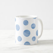 🌙 Starry Sips: Die magische Polka Circle Tasse (VorderseiteRechts)