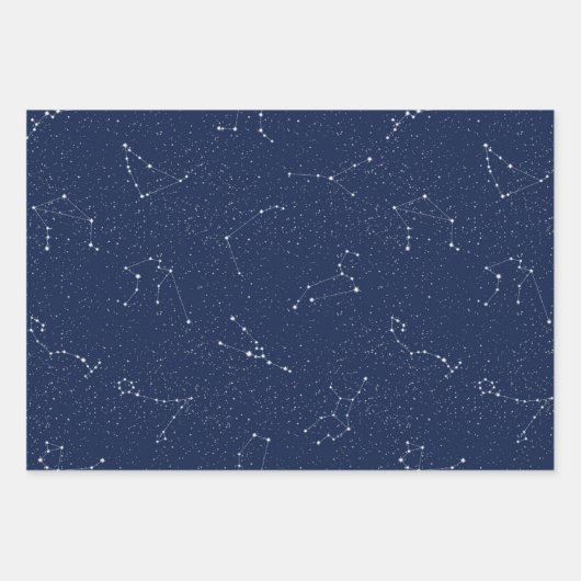 Starry Skies Geschenkpapier Set (Vorderseite)