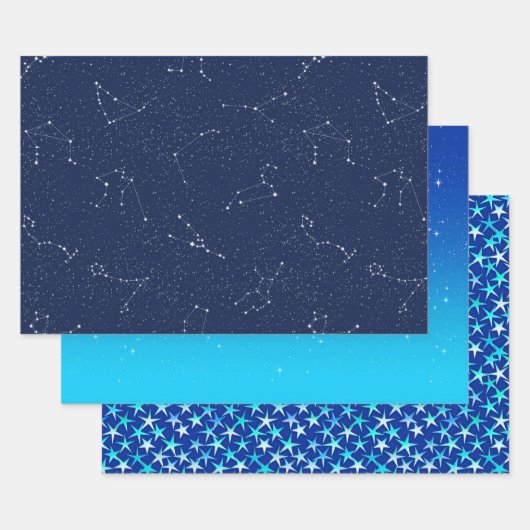 Starry Skies Geschenkpapier Set (Set)