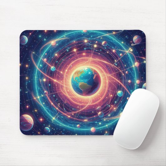 Starry Skies Thick Computer Mousepad (Mit Mouse)