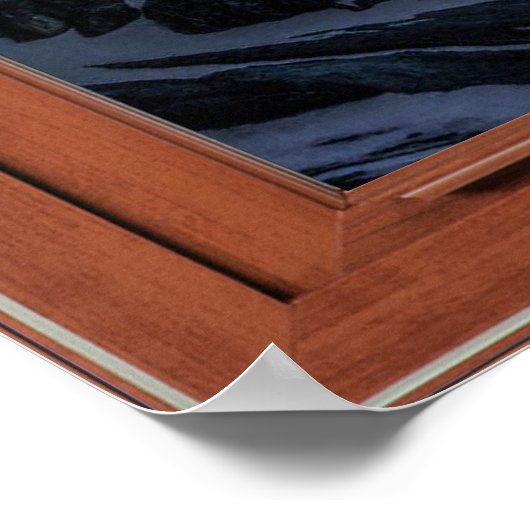 Starry Skies Window Illusion - Fake Window Poster (Ecke)