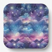 Starry Sky Adoption Baby Showpaper Teller (Vorderseite)
