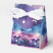 Starry Sky Baby Adoption Dusche - Mond und Sterne Geschenkschachtel (Vorderseite)