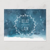 Starry Sky Emotional Essential Oils Class Postkarte (Vorderseite)