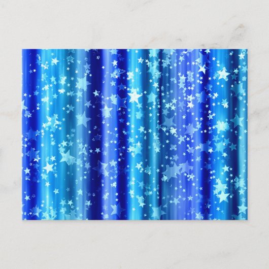 Starry Sky, funkeln und leuchten Postkarte (Vorderseite)