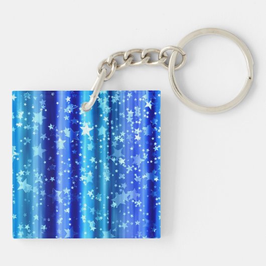Starry Sky, funkeln und leuchten Schlüsselanhänger (Rückseite)