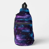 Starry Sky Galaxy Crossbody Bag (Vorderseite)