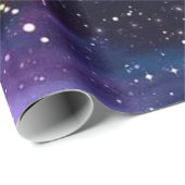 Starry Sky Galaxy Geschenkpapier (Rolleneckpunkt)