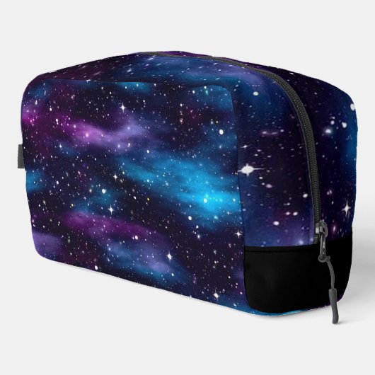 Starry Sky Galaxy Waschbeutel (Rechte Ecke)