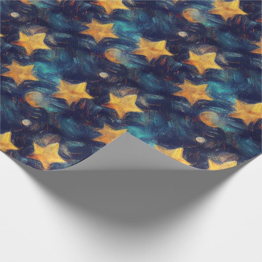 Starry Sky Geschenkpapier (Ecke)