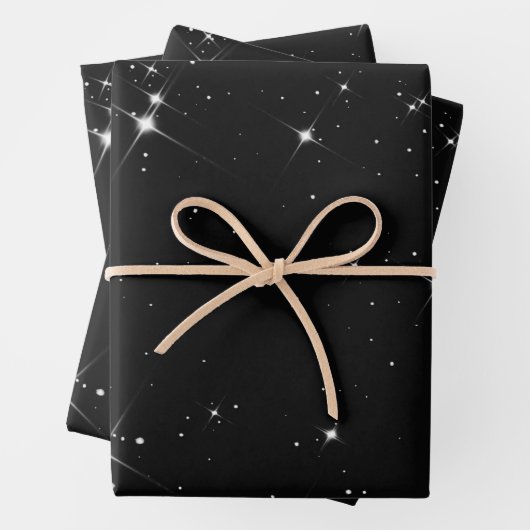 Starry Sky Geschenkpapier Set (Beispiel)