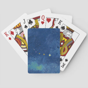 Starry Sky Illustration Spielkarten