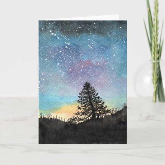 Starry Sky Karte (Vorderseite)