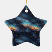 Starry Sky Keramik Ornament (Hinten)