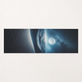 Starry Sky & Moonlit Dunes Yogamatte (Vorderseite (Horizontal))