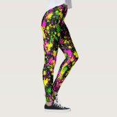 Starry Sky Multicolored Luxury Astronomie Space Leggings (Rechts)