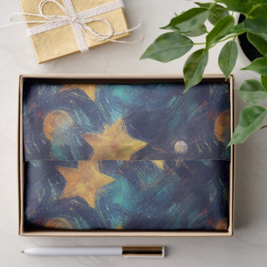 Starry Sky Seidenpapier (Geschenk)