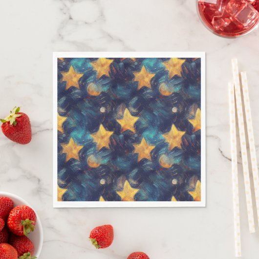 Starry Sky Serviette (Beispiel)
