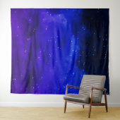 Starry Sky, Sterne Planeten Wandteppich (Beispiel (Horizontal))