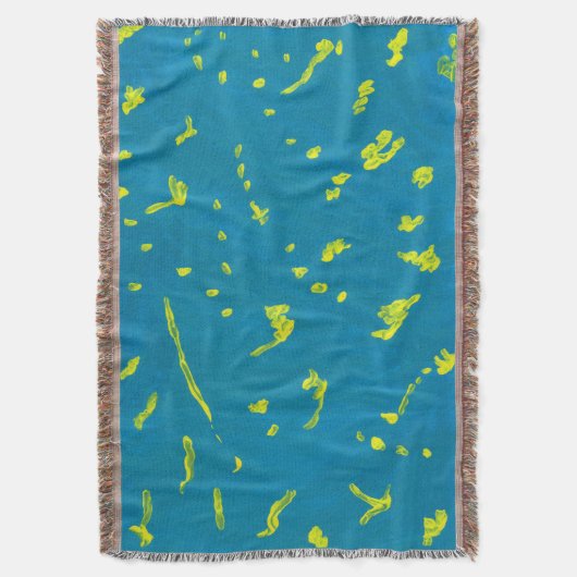 Starry Sky Throw Blanket Decke (Vorderseite Vertikal)