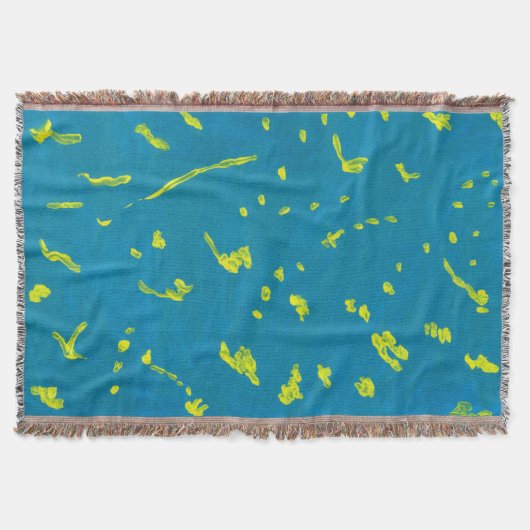 Starry Sky Throw Blanket Decke (Vorderseite)