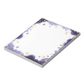 Starry Sky und Crescent Moon Notizblock (Rotiert)