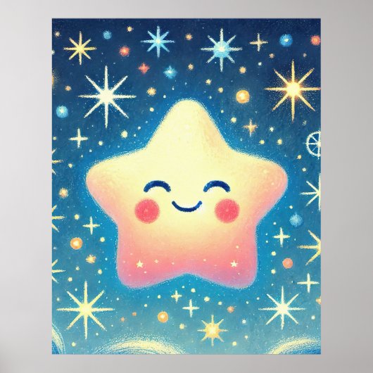 Starry Smile Poster (Vorne)