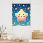 Starry Smile Poster (Küche)