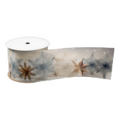 Starry Snowflake Satinband (Spule)