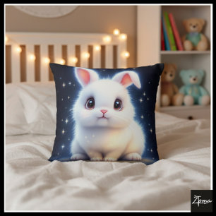 Starry Snuggle Bunny Pillow Kissen