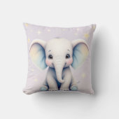 Starry Snuggle Elephant Kissen (Vorderseite)
