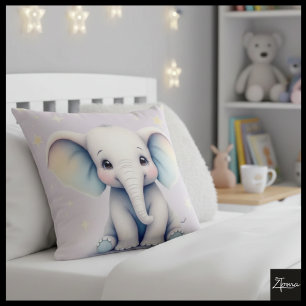 Starry Snuggle Elephant Kissen