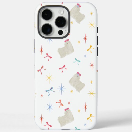 Starry Sparkle Niedlich Puppy Wishings Case-Mate iPhone Hülle (Rückseite)