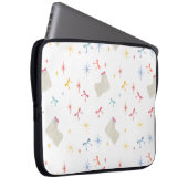 Starry Sparkle Niedlich Puppy Wishings Laptopschutzhülle (Vorne Rechts)