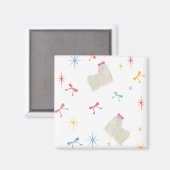 Starry Sparkle Niedlich Puppy Wishings Magnet (Vorderseite/Rückseite)