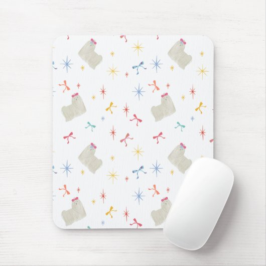 Starry Sparkle Niedlich Puppy Wishings Mousepad (Mit Mouse)