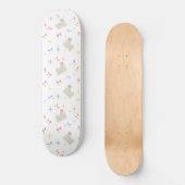 Starry Sparkle Niedlich Puppy Wishings Skateboard (Vorderseite)