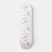 Starry Sparkle Niedlich Puppy Wishings Skateboard (Vorderseite)