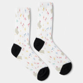 Starry Sparkle Niedlich Puppy Wishings Socken (Rechts)