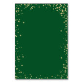 Starry Sparkle Tischnummer (Rückseite)
