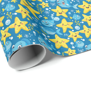 Starry Splash Geschenkpapier