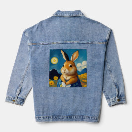 Starry Spring Bunny Jean Jacket Jeansjacke