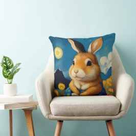 Starry Spring Bunny Kissen